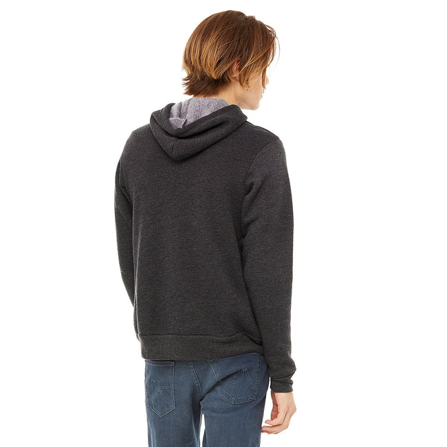 Dark Gray Heather - Pack Shot - Canvas Unisex Pullover Hoodie
