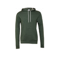 Heather Forest Green - Front - Canvas Unisex Pullover Hoodie