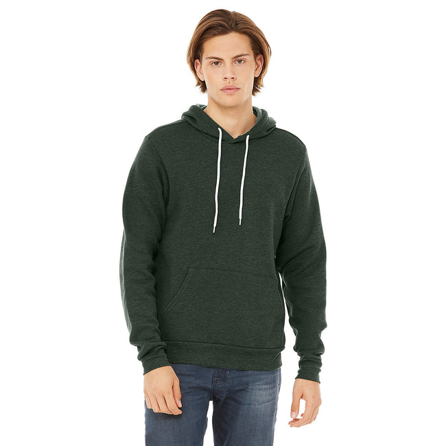 Heather Forest Green - Lifestyle - Canvas Unisex Pullover Hoodie