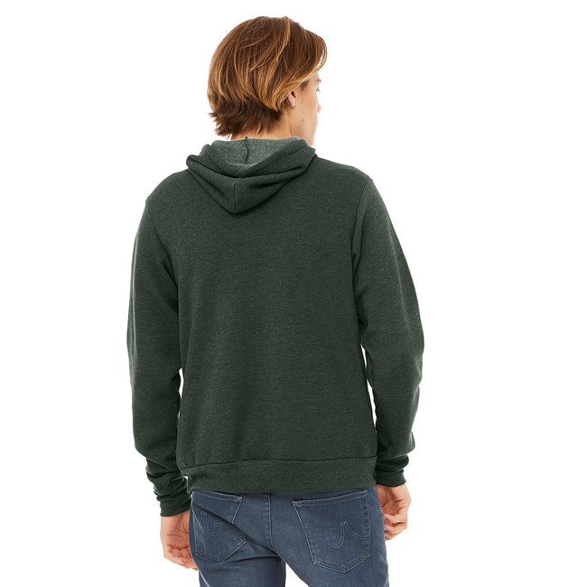 Heather Forest Green - Pack Shot - Canvas Unisex Pullover Hoodie