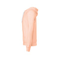 Peach - Side - Canvas Unisex Pullover Hoodie