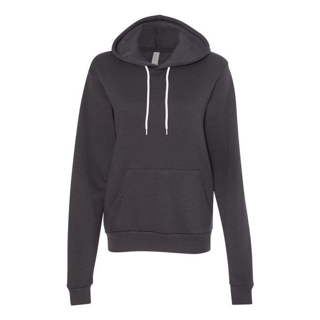 Dark Grey - Front - Canvas Unisex Pullover Hoodie