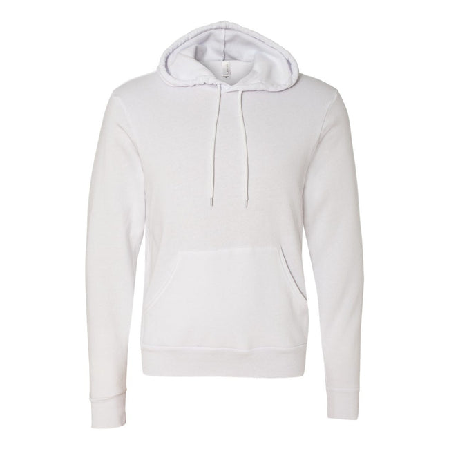 White - Front - Canvas Unisex Pullover Hoodie