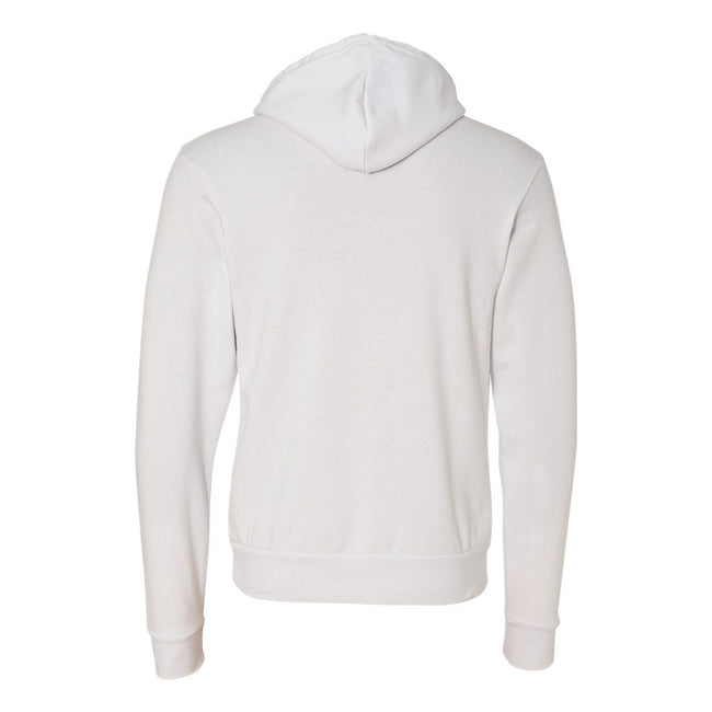 White - Back - Canvas Unisex Pullover Hoodie