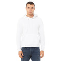 White - Side - Canvas Unisex Pullover Hoodie
