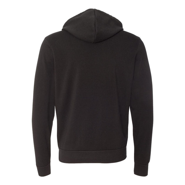 Black - Back - Canvas Unisex Pullover Hoodie