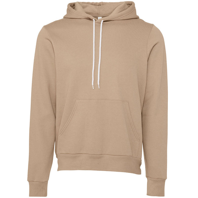 Tan - Front - Canvas Unisex Pullover Hoodie