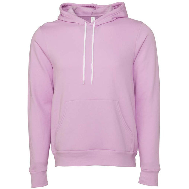 Lilac - Front - Canvas Unisex Pullover Hoodie