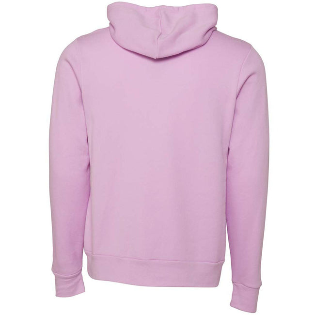 Lilac - Back - Canvas Unisex Pullover Hoodie