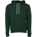 Forest Green - Front - Canvas Unisex Pullover Hoodie