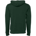 Forest Green - Back - Canvas Unisex Pullover Hoodie
