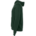 Forest Green - Side - Canvas Unisex Pullover Hoodie