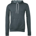Slate Heather - Front - Canvas Unisex Pullover Hoodie