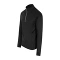 Jet Black - Side - AWDis Mens Cool-Flex Half Zip Top