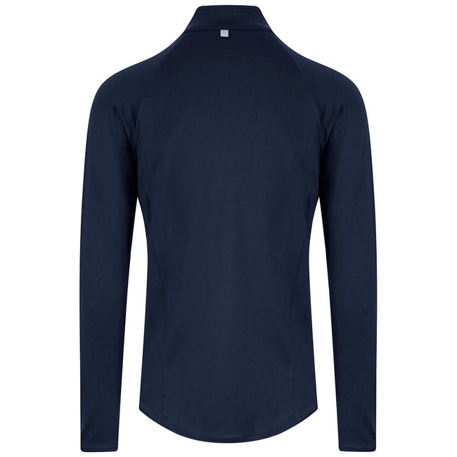 French Navy - Back - AWDis Mens Cool-Flex Half Zip Top