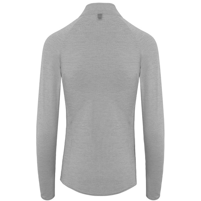 Silver Gray - Back - AWDis Mens Cool-Flex Half Zip Top