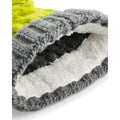 Light Gray-Citron - Side - Beechfield Apres Beanie