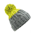 Light Gray-Citron - Front - Beechfield Apres Beanie