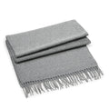 Heather Gray - Front - Beechfield Classic Woven Scarf