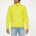 Safety Green - Back - Gildan Mens Hammer Soft Shell Jacket