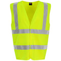 Yellow - Front - PRO RTX High Visibility Unisex Vest