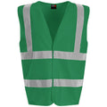 Kelly Green - Front - PRO RTX High Visibility Unisex Vest