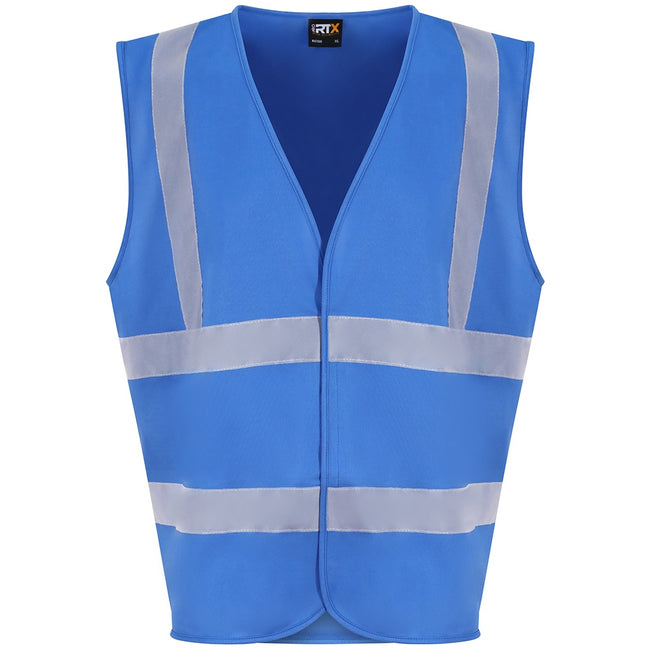 Sapphire Blue - Front - PRO RTX High Visibility Unisex Vest