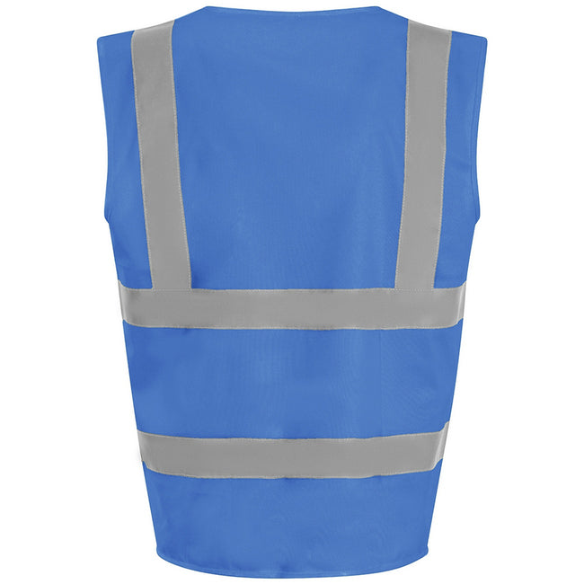 Royal Blue - Back - PRO RTX High Visibility Unisex Vest