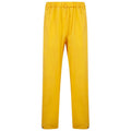 Yellow - Front - Splashmacs Unisex Adults Waterproof Rain Pants