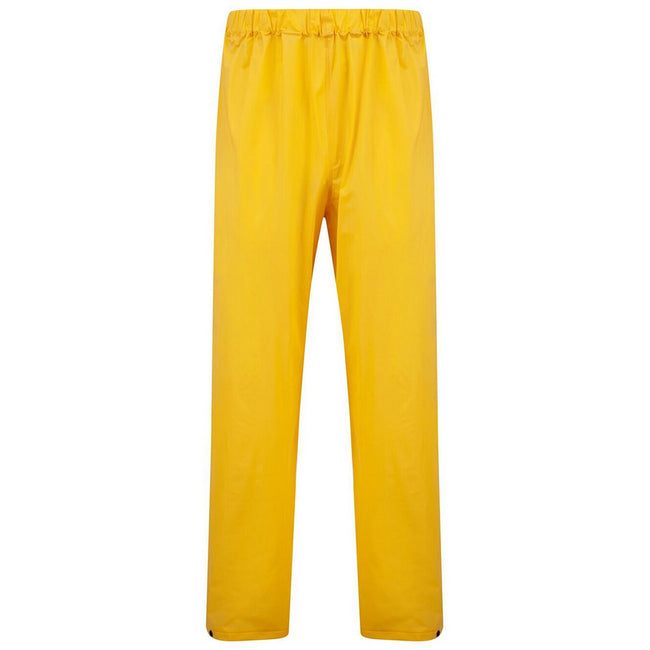 Yellow - Front - Splashmacs Unisex Adults Waterproof Rain Pants