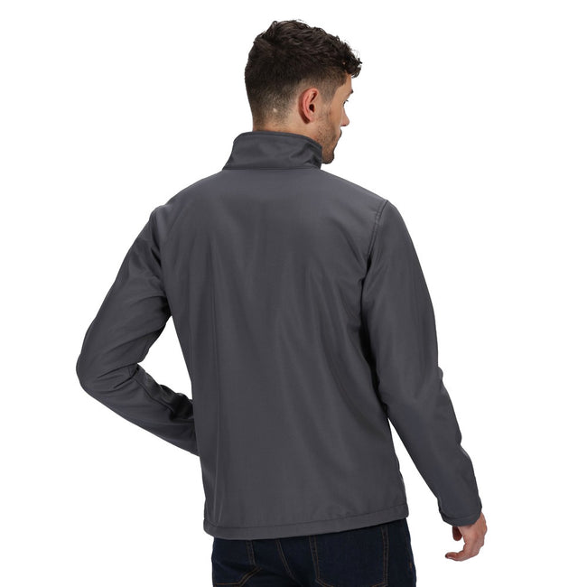 Seal Gray-Black - Lifestyle - Regatta Professional Mens Ablaze Three Layer Soft Shell Jacket