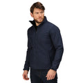 Navy-Navy - Side - Regatta Professional Mens Ablaze Three Layer Soft Shell Jacket