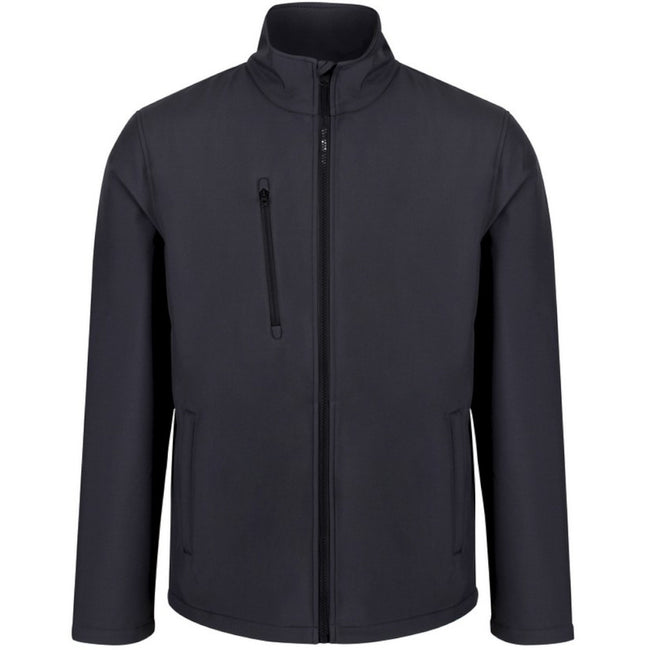 Seal Gray-Black - Front - Regatta Professional Mens Ablaze Three Layer Soft Shell Jacket