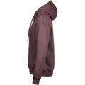 Grape - Side - Tee Jays Mens Hooded Sweatshirt