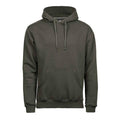 Deep Green - Front - Tee Jays Mens Hooded Sweatshirt