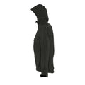 Black - Side - SOLS Womens-Ladies Replay Hooded Soft Shell Jacket