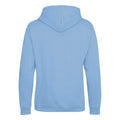 Light Blue - Back - Anthem Mens Full Zip Hoodie