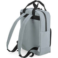 Gray - Back - Bagbase Cooler Recycled Backpack