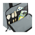 Gray - Lifestyle - Bagbase Cooler Recycled Backpack