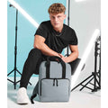 Gray - Close up - Bagbase Cooler Recycled Backpack