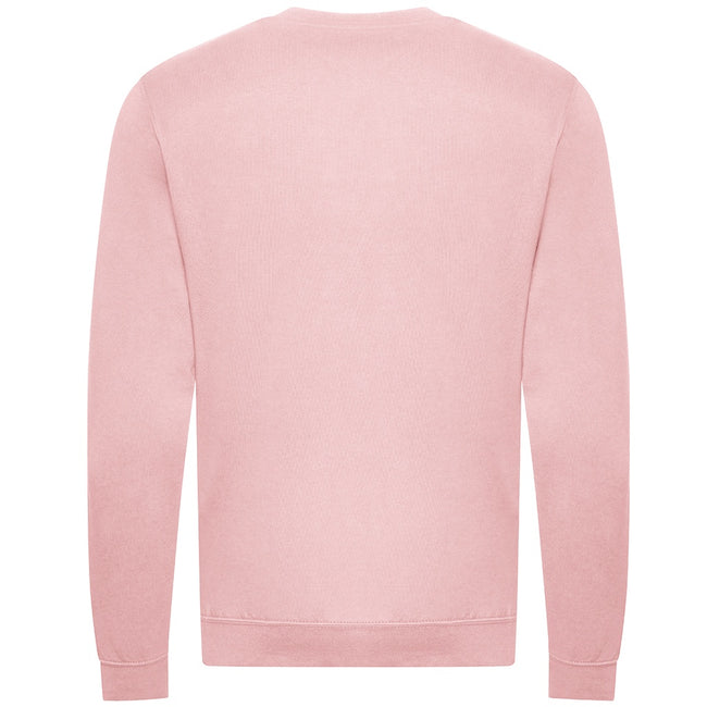 Baby Pink - Back - Awdis Mens Sweatshirt