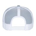 Gray-White Heather - Back - Flexfit Retro Two Tone Trucker Cap