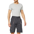 Black - Back - Portwest Mens Texo Contrast Cargo Shorts