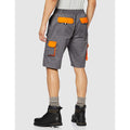 Gray - Side - Portwest Mens Texo Contrast Cargo Shorts