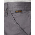 Gray - Pack Shot - Portwest Mens Texo Contrast Cargo Shorts