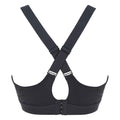 Charcoal - Side - Tombo Womens-Ladies Medium Impact Core Bra