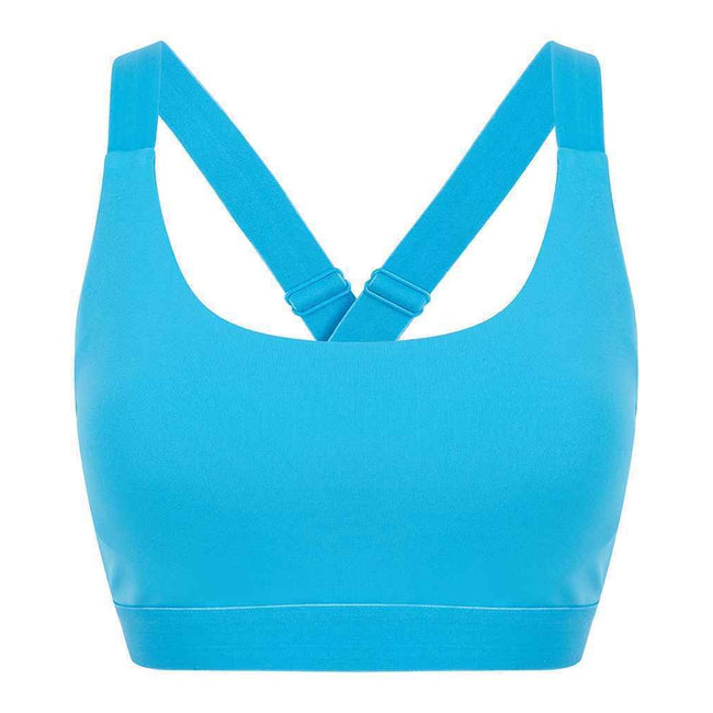 Turquoise - Front - Tombo Womens-Ladies Medium Impact Core Bra