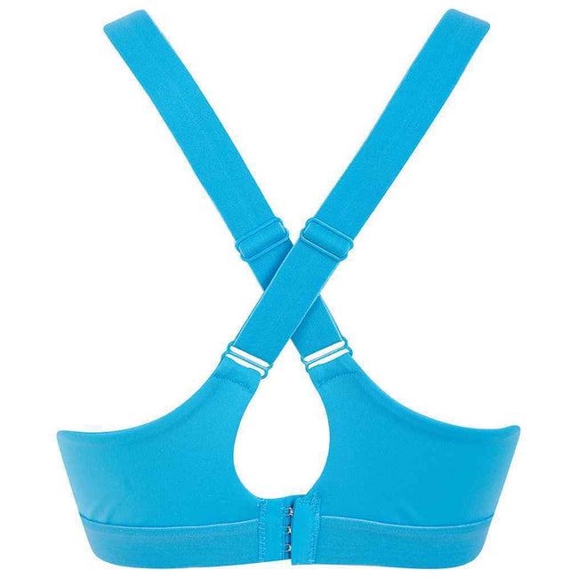 Turquoise - Back - Tombo Womens-Ladies Medium Impact Core Bra