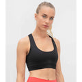 Black - Back - Tombo Womens-Ladies Medium Impact Core Bra