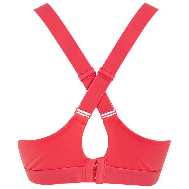Charcoal - Front - Tombo Womens-Ladies Medium Impact Core Bra